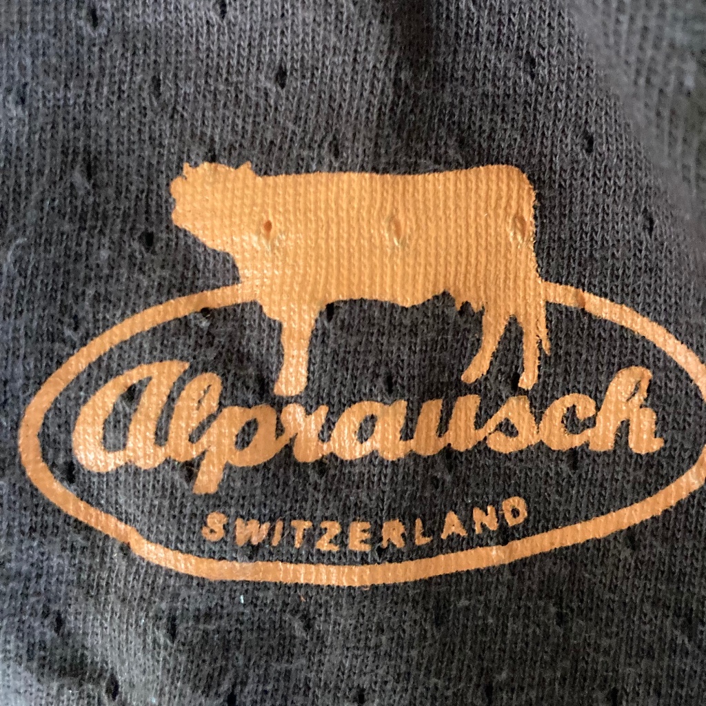 Alprausch Switzerland Unique Rare Top